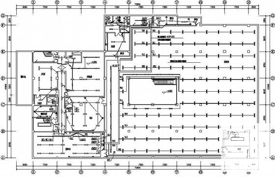 8层框架结构商厦电气设计CAD施工图纸(防雷接地系统) - 1