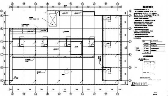 8层框架结构商厦电气设计CAD施工图纸(防雷接地系统) - 2