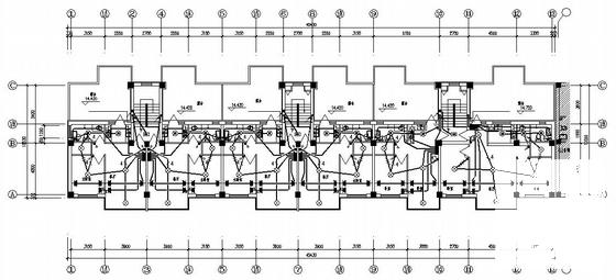 6层住宅楼电气设计CAD施工图纸(防雷接地系统) - 1