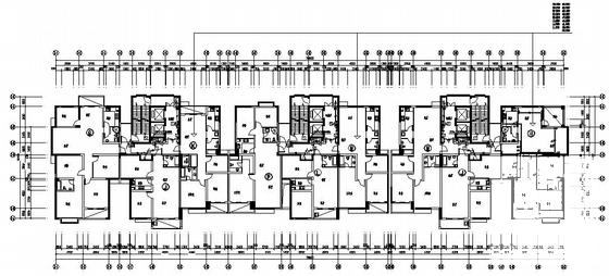 28层高层住宅楼小区电气CAD施工图纸 - 3