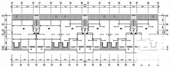 5层砖混结构商住楼电气设计CAD施工图纸(防雷接地系统) - 1