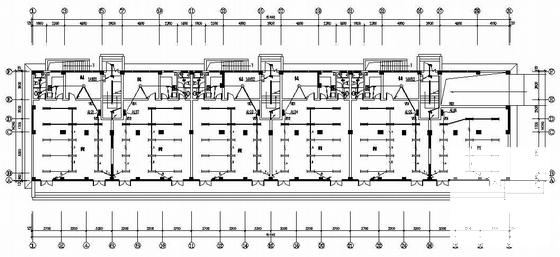 5层砖混结构商住楼电气设计CAD施工图纸(防雷接地系统) - 2