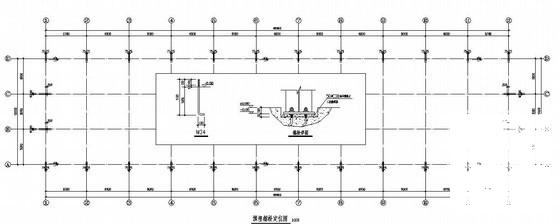 15m跨钢结构厂房结构设计施工图纸(平面布置图) - 4