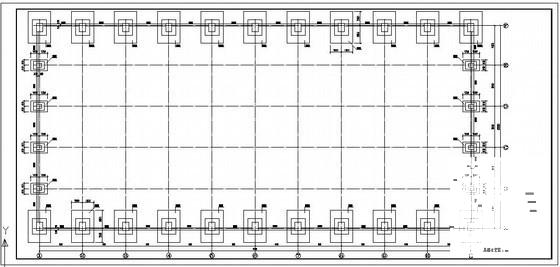 门式刚架厂房结构设计方案图纸(系统布置图) - 2