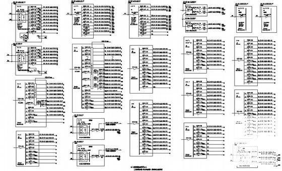 框架结构5层综合楼电气设计CAD施工图纸(火灾自动报警系统) - 3