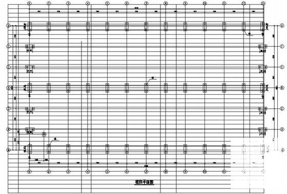 2X24米跨门式刚架厂房结构设计图纸(系统布置图) - 1