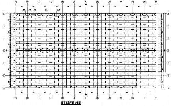 2X24米跨门式刚架厂房结构设计图纸(系统布置图) - 2