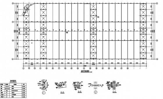 钢结构新建厂房及办公楼结构设计方案CAD图纸 - 2