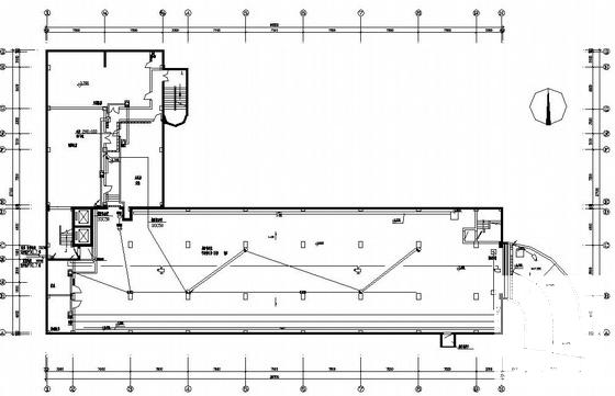 5层办公室电气设计CAD施工图纸(火灾报警系统) - 1