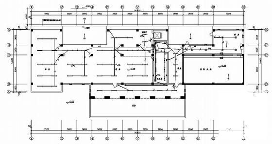 8层办公楼电气CAD施工图纸(火灾自动报警) - 1