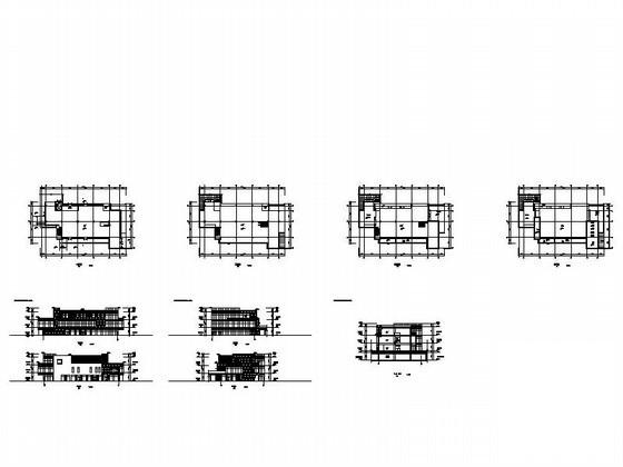 3层工业园区规划建筑扩初图纸(平面图) - 4