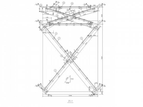 24米跨带吊车门式刚架厂房CAD施工图纸(建施)(钢结构设计说明) - 4