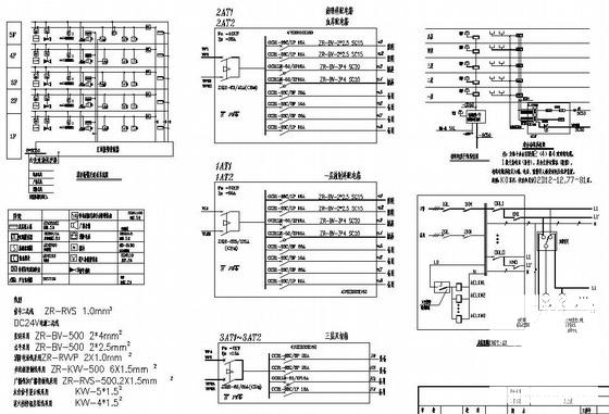 医院5层医技楼电气设计CAD施工图纸(消防报警及联动) - 4
