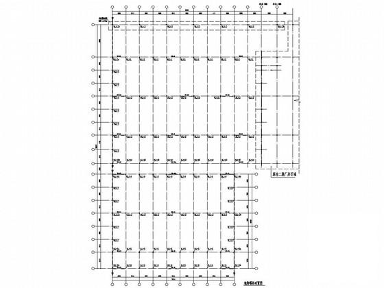 知名食品有限公司基地单层钢结构厂房结构图纸(基础设计等级) - 2