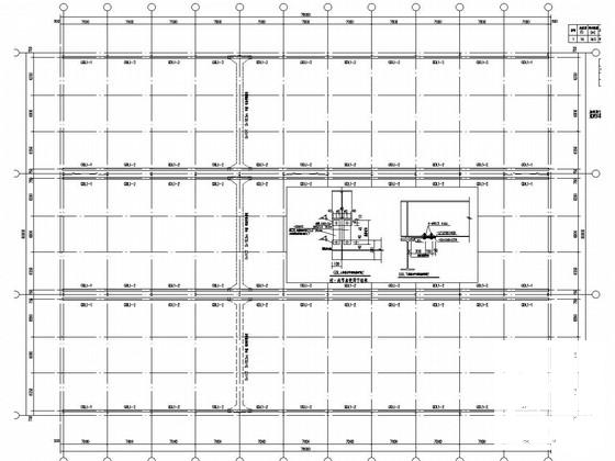 单层门式刚架结构汽车部件厂房结构图纸（建筑） - 3