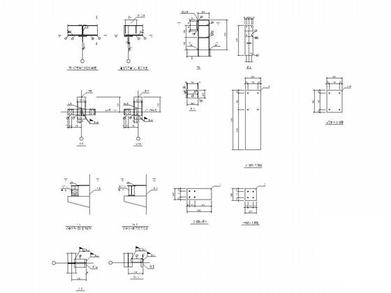 单层轻钢门式刚架结构厂房结构施工图纸（建施、电气） - 4