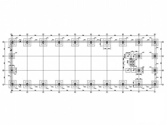 单层钢结构门式刚架厂房（21米跨） - 1