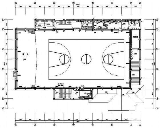 学校两层综合楼电气CAD施工图纸 - 2