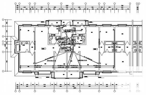 6层单元住宅楼电气设计CAD施工图纸(防雷接地系统) - 3