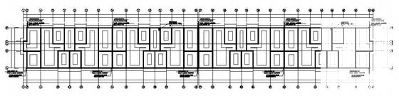 6层单元住宅楼电气设计CAD施工图纸(防雷接地系统) - 4