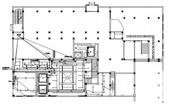 7层大酒店电气设计CAD施工图纸(强弱电布线) - 1