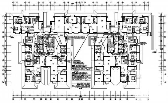 24层住宅楼电气设计CAD施工图纸(防雷接地系统) - 2