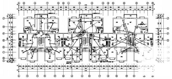 住宅小区电气CAD施工图纸 - 4