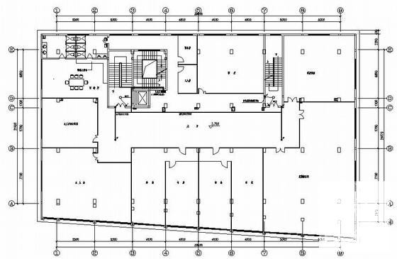 8层商住楼电气设计CAD施工图纸(防雷接地系统) - 2