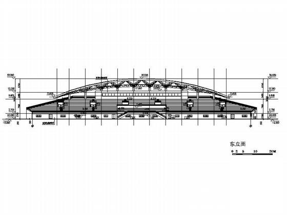 地上3层现代大学主体育场建筑设计扩初（知名设计院） - 4