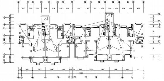 9层住宅楼电气设计CAD施工图纸 - 4