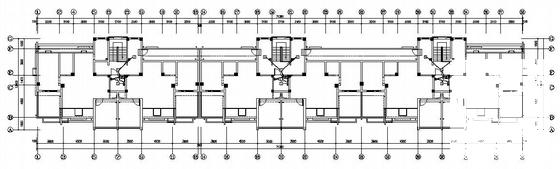小区11层住宅楼电气CAD施工图纸(防雷接地系统) - 1