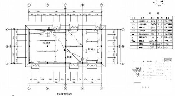 污水处理厂电气CAD施工图纸 - 1