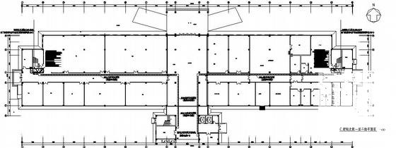5层住院楼电气设计CAD施工图纸(火灾自动报警系统) - 1
