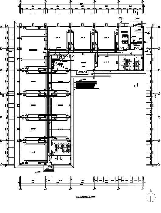 5层办公楼电气CAD施工图纸(紧急广播系统) - 3