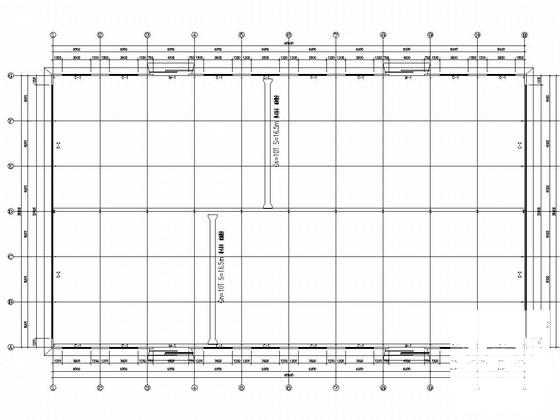 单层门式刚架结构厂房结构图纸(柱下独立基础) - 3