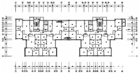 小区18层住宅楼电气CAD施工图纸(计算机网络系统) - 3