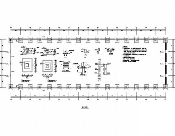 30米跨单层门式刚架轻钢结构厂房结构CAD图纸 - 1