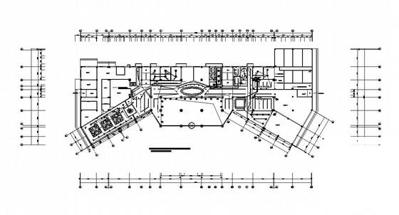 6层酒店电气设计CAD施工图纸(电视监控系统) - 1