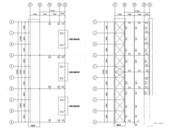 钢结构石业公司厂房扩建结构CAD图纸 - 2