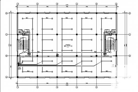 3层厂房电气设计CAD施工图纸 - 3
