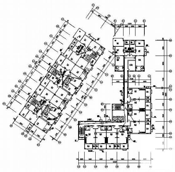 9层商住楼电气设计CAD施工图纸(防雷接地系统) - 3