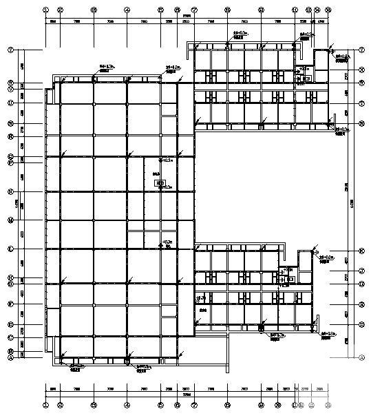 6层学生公寓电气CAD施工图纸(电视监控系统) - 1