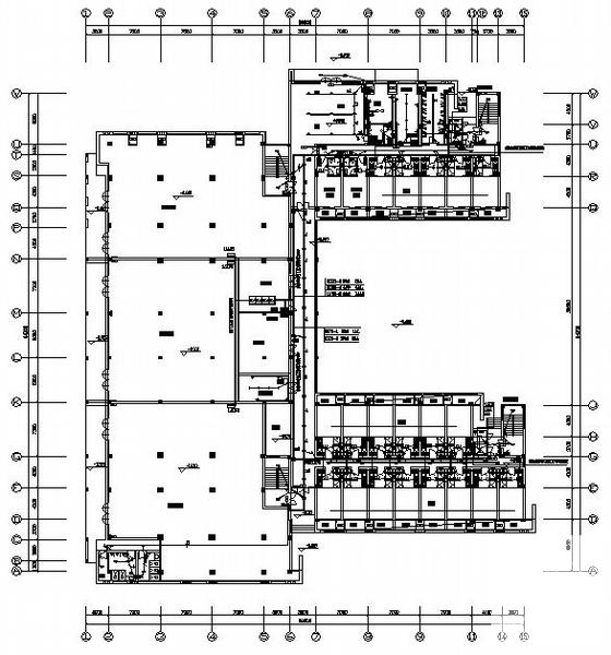 6层学生公寓电气CAD施工图纸(电视监控系统) - 3