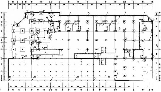 公司14层商务办公楼电气CAD施工图纸(防雷接地系统) - 2