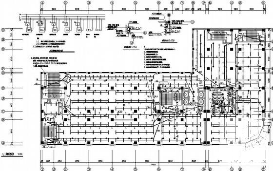 19层大厦电气CAD施工图纸(防雷接地) - 1