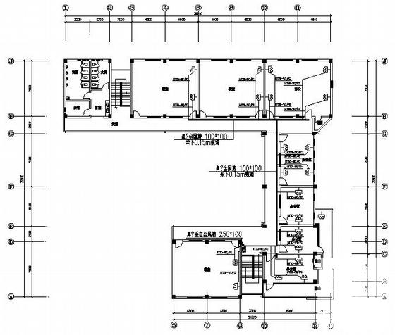 3层职业教育培训中心电气设计CAD施工图纸 - 1