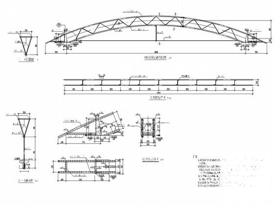 ]单层轻钢结构车间厂房结构CAD图纸（建筑图纸） - 3