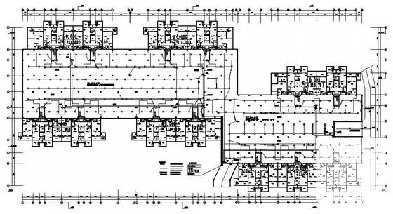 6层小区住宅楼电气设计CAD施工图纸(消防报警及联动) - 3