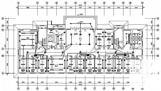 框架结构电教中心6层综合楼电气CAD施工图纸 - 3