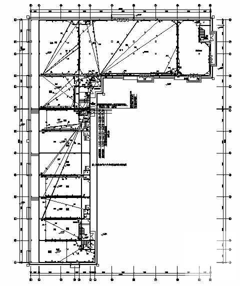 6层宿舍楼电气设计CAD施工图纸 - 1